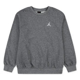 Jordan Brooklyn French Terry Crew Sweatshirt In Carbon