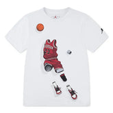 Jordan Boys Ghost Man T-shirt In White
