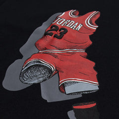 Jordan boys Ghost Man T-shirt Black