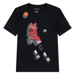 Jordan boys Ghost Man T-shirt Black