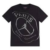 Jordan Boys MJ PSG Pracice T-shirt In Oil Grey