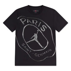 Jordan Boys MJ PSG Pracice T-shirt In Oil Grey