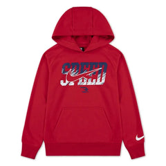 Nike Boys Speed Of Light Hoodie In Red