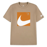 Nike Boys Boxed Swoosh T-Shirt In Hemp