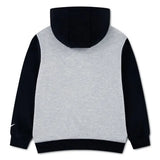 Nike Boys Vintage French Terry Hoodie In Grey And Black