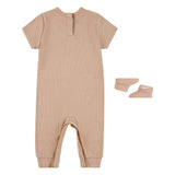 Nike Unisex Romper & Socks In Hemp