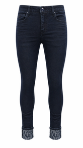 Vialli Mens Gamer Jeans In Blue
