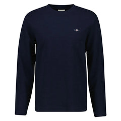 Gant 2004049 Reg Shield Ls T-Shirt Navy