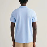 Gant Regular Shield Ss Pique Light Blue