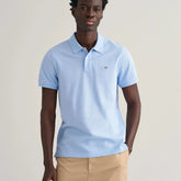Gant Regular Shield Ss Pique Light Blue