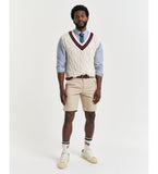 Gant Mens Slim Sports Shorts In Sand