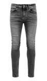 Vialli Garbable Jeans In Denim Grey