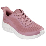 Skechers Womens Bobs Squad Waves Shoes In Rose