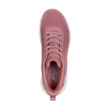 Skechers Womens Bobs Squad Waves Shoes In Rose