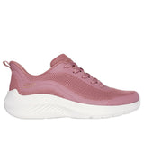 Skechers Womens Bobs Squad Waves Shoes In Rose