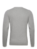 Gant Mens Rib Texture C-Neck Jersey In Grey
