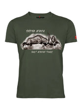 Sniper Mens Gemsbok T-Shirts In Olive