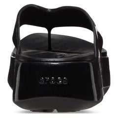 Crocs Womens Getaway Platform Shoes In Black