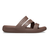 Crocs Womens Getaway Strappy Sandal In Brown