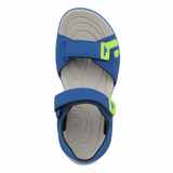 Hi-Tec Boys ULA Junior Sandals In Blue/Lime