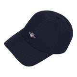 Gant Mens Shield Cotton Twill Cap In Navy