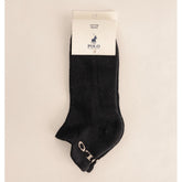 Polo Mens Golf Anklet Sock In Black