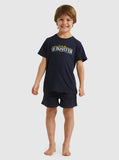 Quiksilver Boys Gradient Line T-Shirt In Navy