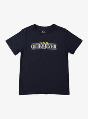 Quiksilver Boys Gradient Line T-Shirt In Navy