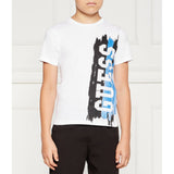 Guess Boys 7B T-Shirt In White Multi