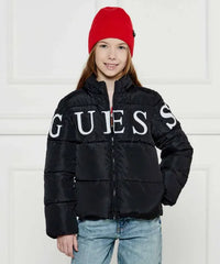 Guess Kids 7G Hooded Ls Puffer Black