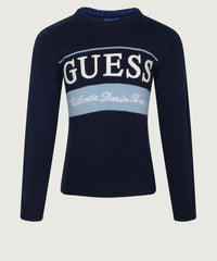 Guess Kids 2B Ls Sweater Navy