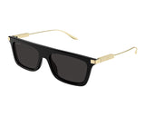 Gucci Mens Sunglasses In Black And Gold