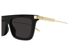 Gucci Mens Sunglasses In Black And Gold