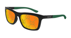 Gucci Sunglasses Man Black Green Yellow Gg1735S-005