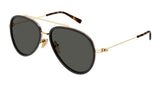 Gucci Sunglasses Mens In Gold Grey GG1981S-001