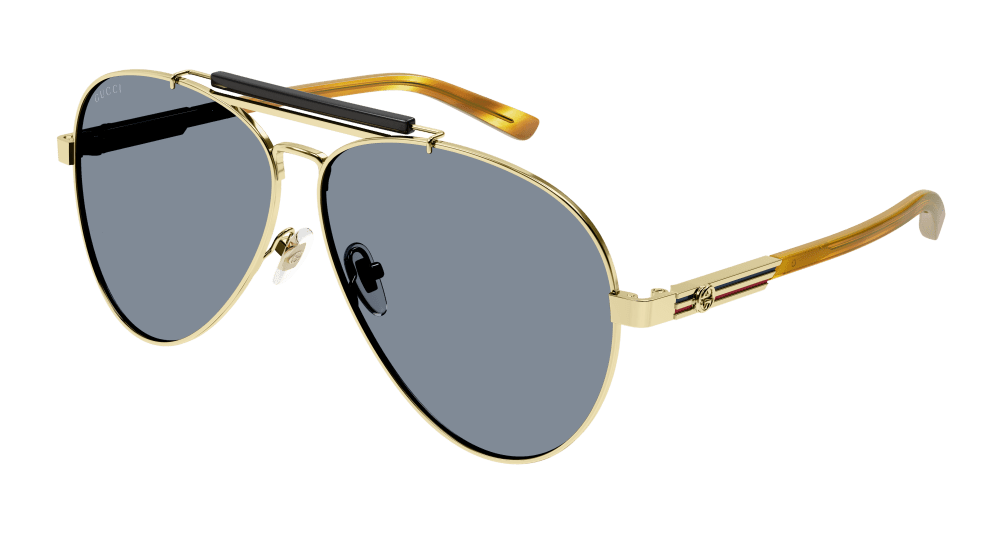 Gucci Sunglass Man Gold Havana Grey GG1287S-004 – Sedgars SA