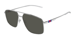 Gucci Sunglasses Mens In Silver Grey GG1676S-001