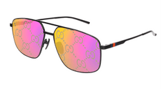 Gucci Sunglass Man Black Violet GG1676S-005