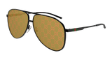 Gucci Sunglass Man Black Yellow GG1677S-005