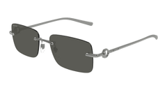 Gucci sunglasses Man ruthenium Grey GG1703S-001