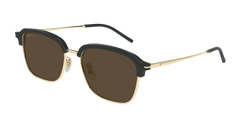 Gucci Sunglass Man Gold Brown GG1733SK-003