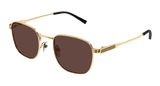 Gucci Sunglasses Mens In Gold Brown GG1876S-002