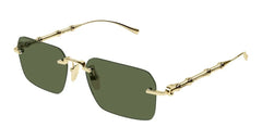 Gucci Gg2154S-003 56 Mens Sunglasses In Gold