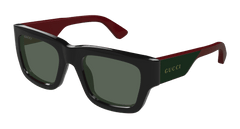 Gucci Sunglass Man Black Red Green GG1668S-003