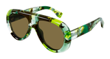 Gucci Sunglasses Mens In Green Brown GG1909S-002