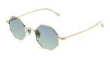 Gucci Sunglasses Unisex In Gold Light Blue GG1814S-004