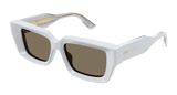 Gucci Sunglasses Unisex Grey Brown Gg1529S-004