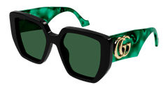 Gucci Sunglass Woman Black Green GG0956S-001