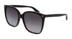 Gucci Sunglass Woman Havana Brown GG0022S-003