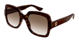 Gucci Sunglass Woman Havana Brown GG1337S-003